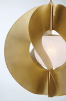 One Light Pendant<br /><span style="color:#4AB0CE;">Entrega: 4-10 dias en USA</span><br /><span style="color:#4AB0CE;font-size:60%;">PREGUNTE POR ENTREGA EN PANAMA</span><br />Collection: Gloria<br />Finish: Legacy Brass