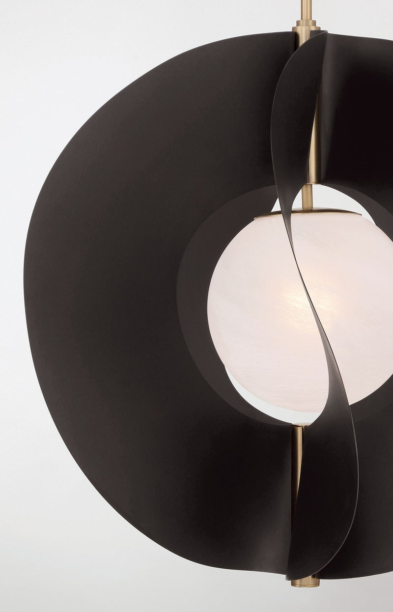 One Light Pendant<br /><span style="color:#4AB0CE;">Entrega: 4-10 dias en USA</span><br /><span style="color:#4AB0CE;font-size:60%;">PREGUNTE POR ENTREGA EN PANAMA</span><br />Collection: Gloria<br />Finish: Dark Bronze