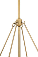 Four Light Pendant<br /><span style="color:#4AB0CE;">Entrega: 4-10 dias en USA</span><br /><span style="color:#4AB0CE;font-size:60%;">PREGUNTE POR ENTREGA EN PANAMA</span><br />Collection: Waveform<br />Finish: Legacy Brass