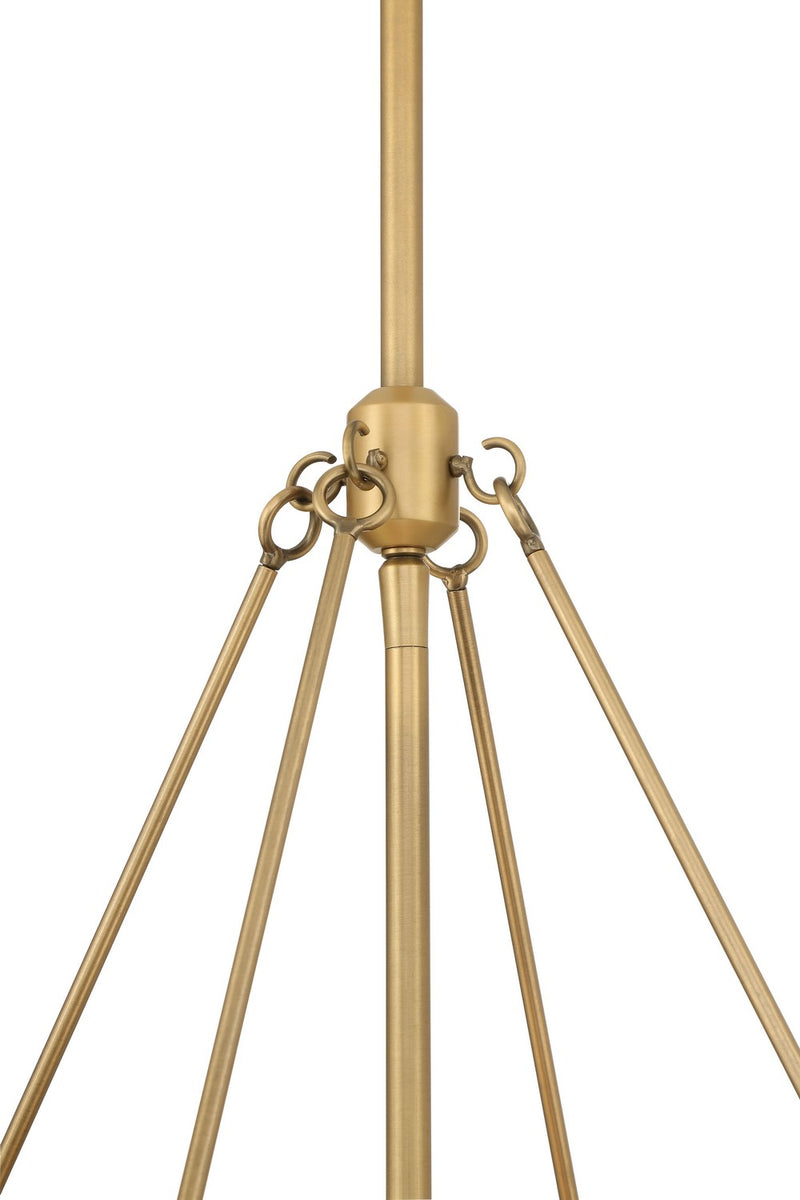 Four Light Pendant<br /><span style="color:#4AB0CE;">Entrega: 4-10 dias en USA</span><br /><span style="color:#4AB0CE;font-size:60%;">PREGUNTE POR ENTREGA EN PANAMA</span><br />Collection: Waveform<br />Finish: Legacy Brass