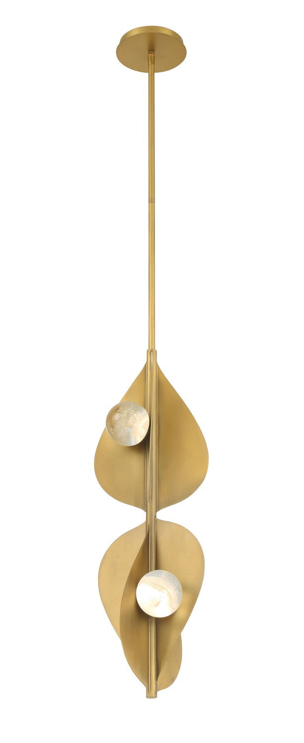 LED Pendant<br /><span style="color:#4AB0CE;">Entrega: 4-10 dias en USA</span><br /><span style="color:#4AB0CE;font-size:60%;">PREGUNTE POR ENTREGA EN PANAMA</span><br />Collection: Pod<br />Finish: Legacy Brass