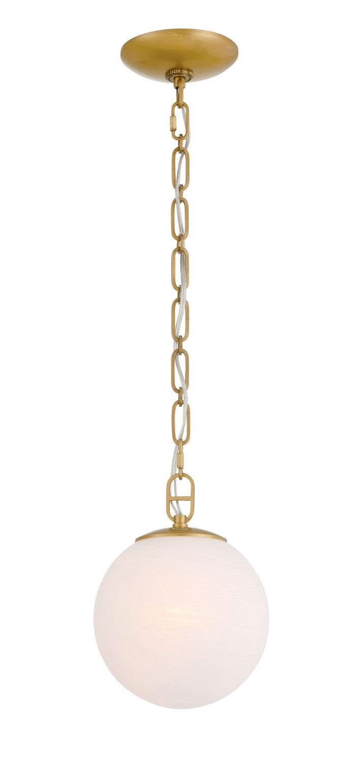 One Light Pendant<br /><span style="color:#4AB0CE;">Entrega: 4-10 dias en USA</span><br /><span style="color:#4AB0CE;font-size:60%;">PREGUNTE POR ENTREGA EN PANAMA</span><br />Collection: Marbelle<br />Finish: Legacy Brass