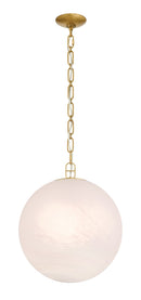 One Light Pendant<br /><span style="color:#4AB0CE;">Entrega: 5-6 semanas en USA</span><br /><span style="color:#4AB0CE;font-size:60%;">PREGUNTE POR ENTREGA EN PANAMA</span><br />Collection: Marbelle<br />Finish: Legacy Brass