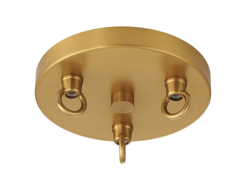 Three Light Pendant<br /><span style="color:#4AB0CE;">Entrega: 5-6 semanas en USA</span><br /><span style="color:#4AB0CE;font-size:60%;">PREGUNTE POR ENTREGA EN PANAMA</span><br />Collection: Marbelle<br />Finish: Legacy Brass