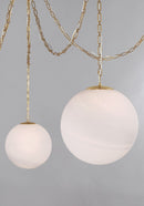 Five Light Pendant<br /><span style="color:#4AB0CE;">Entrega: 10-11 semanas en USA</span><br /><span style="color:#4AB0CE;font-size:60%;">PREGUNTE POR ENTREGA EN PANAMA</span><br />Collection: Marbelle<br />Finish: Legacy Brass