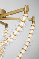 LED Flush Mount<br /><span style="color:#4AB0CE;">Entrega: 4-10 dias en USA</span><br /><span style="color:#4AB0CE;font-size:60%;">PREGUNTE POR ENTREGA EN PANAMA</span><br />Collection: Pearl<br />Finish: Legacy Brass