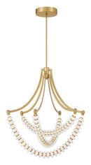 LED Chandelier<br /><span style="color:#4AB0CE;">Entrega: 4-10 dias en USA</span><br /><span style="color:#4AB0CE;font-size:60%;">PREGUNTE POR ENTREGA EN PANAMA</span><br />Collection: Pearl<br />Finish: Legacy Brass
