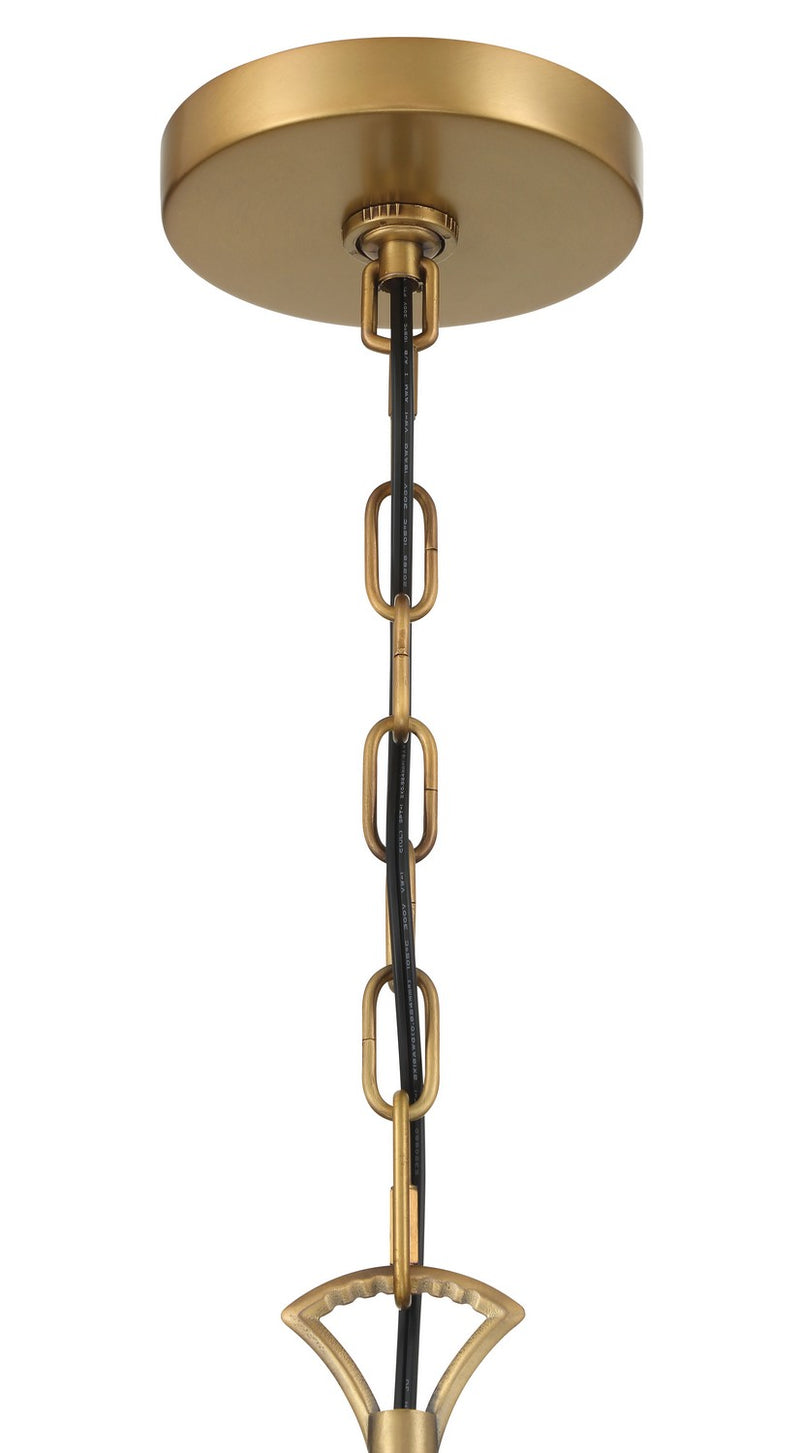 Minka-Lavery - 5696-782 - Six Light Chandelier - Miller - Legacy Brass