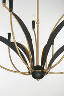 Minka-Lavery - 5699-782 - Nine Light Chandelier - Miller - Legacy Brass