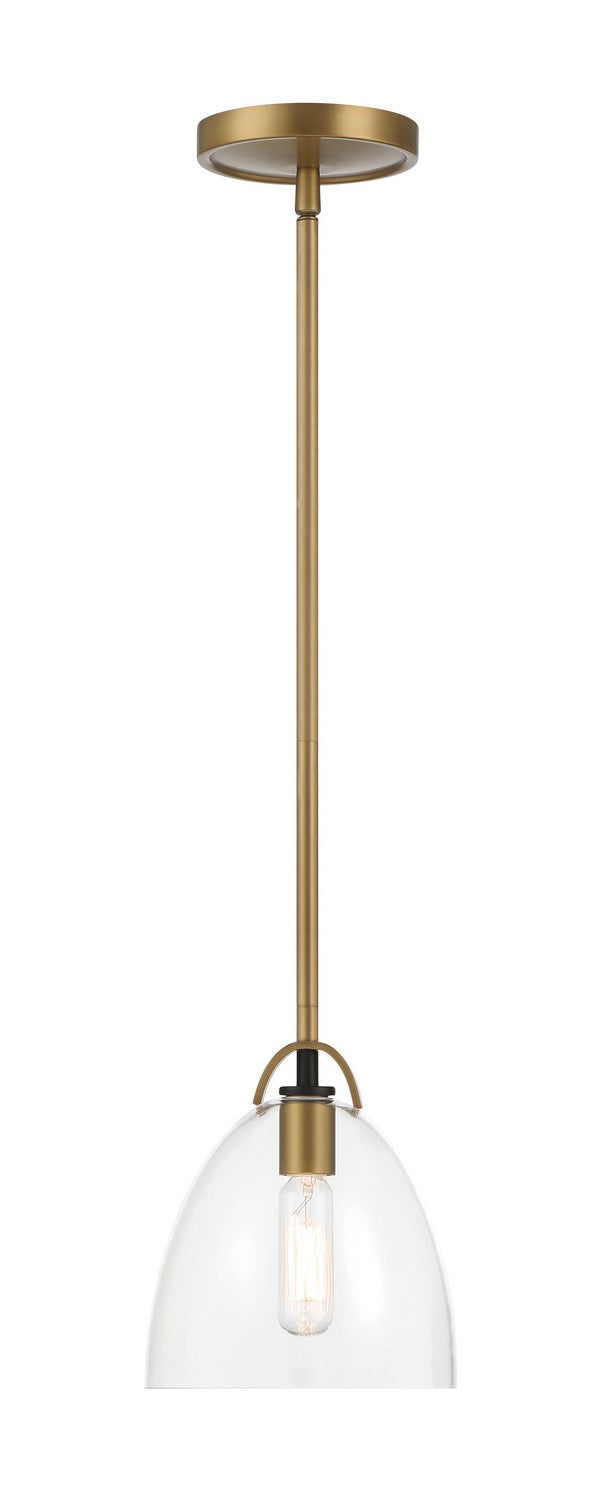One Light Pendant<br /><span style="color:#4AB0CE;">Entrega: 4-10 dias en USA</span><br /><span style="color:#4AB0CE;font-size:60%;">PREGUNTE POR ENTREGA EN PANAMA</span><br />Collection: Sommersby<br />Finish: Legacy Brass