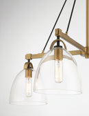 Four Light Chandelier<br /><span style="color:#4AB0CE;">Entrega: 4-10 dias en USA</span><br /><span style="color:#4AB0CE;font-size:60%;">PREGUNTE POR ENTREGA EN PANAMA</span><br />Collection: Sommersby<br />Finish: Legacy Brass