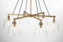 Six Light Chandelier<br /><span style="color:#4AB0CE;">Entrega: 4-10 dias en USA</span><br /><span style="color:#4AB0CE;font-size:60%;">PREGUNTE POR ENTREGA EN PANAMA</span><br />Collection: Sommersby<br />Finish: Legacy Brass