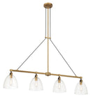 Four Light Island Pendant<br /><span style="color:#4AB0CE;">Entrega: 4-10 dias en USA</span><br /><span style="color:#4AB0CE;font-size:60%;">PREGUNTE POR ENTREGA EN PANAMA</span><br />Collection: Sommersby<br />Finish: Legacy Brass