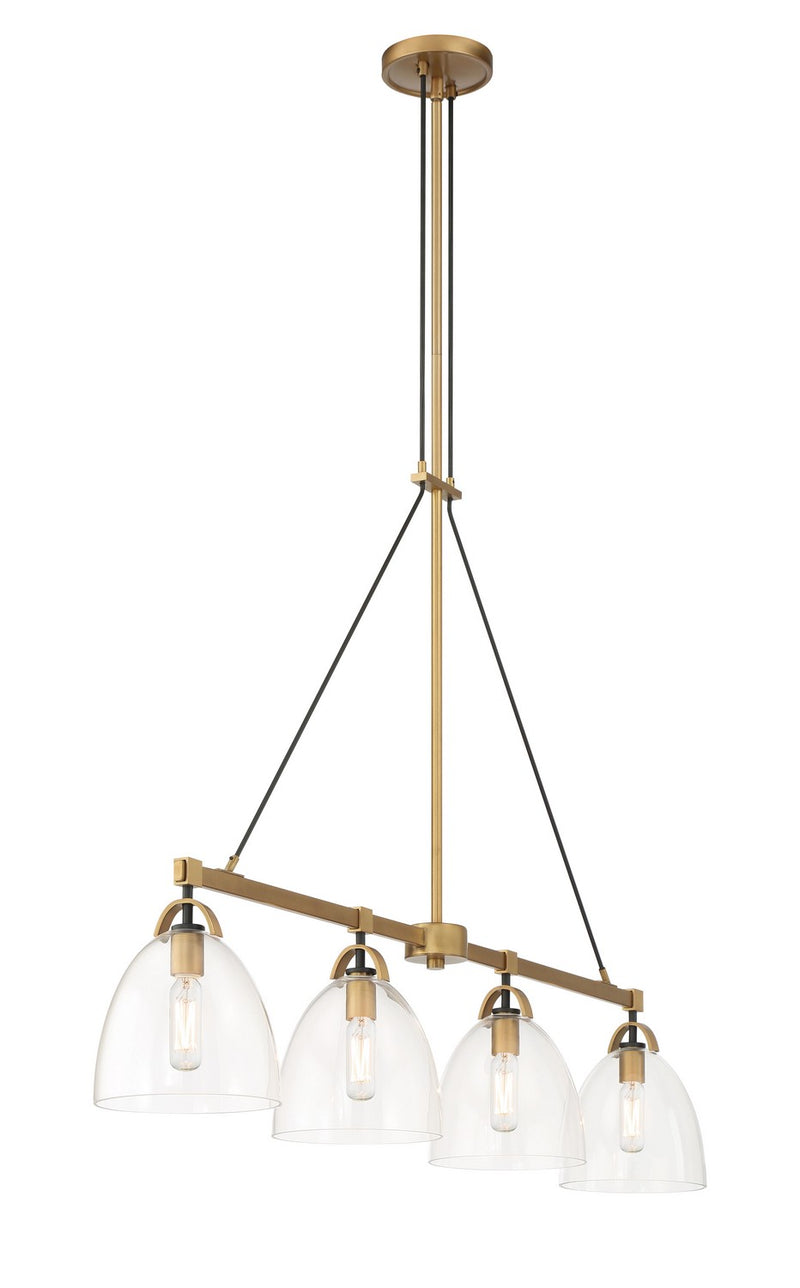 Four Light Island Pendant<br /><span style="color:#4AB0CE;">Entrega: 4-10 dias en USA</span><br /><span style="color:#4AB0CE;font-size:60%;">PREGUNTE POR ENTREGA EN PANAMA</span><br />Collection: Sommersby<br />Finish: Legacy Brass