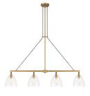 Four Light Island Pendant<br /><span style="color:#4AB0CE;">Entrega: 4-10 dias en USA</span><br /><span style="color:#4AB0CE;font-size:60%;">PREGUNTE POR ENTREGA EN PANAMA</span><br />Collection: Sommersby<br />Finish: Legacy Brass