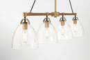Four Light Island Pendant<br /><span style="color:#4AB0CE;">Entrega: 4-10 dias en USA</span><br /><span style="color:#4AB0CE;font-size:60%;">PREGUNTE POR ENTREGA EN PANAMA</span><br />Collection: Sommersby<br />Finish: Legacy Brass