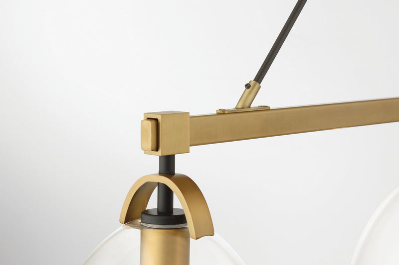 Minka-Lavery - 5717-876 - Four Light Island Pendant - Sommersby - Legacy Brass