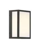 LED Outdoor Wall Sconce<br /><span style="color:#4AB0CE;">Entrega: 4-10 dias en USA</span><br /><span style="color:#4AB0CE;font-size:60%;">PREGUNTE POR ENTREGA EN PANAMA</span><br />Collection: Marlborough<br />Finish: Sand Coal Black
