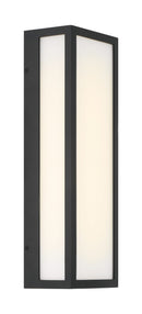 LED Outdoor Wall Sconce<br /><span style="color:#4AB0CE;">Entrega: 4-10 dias en USA</span><br /><span style="color:#4AB0CE;font-size:60%;">PREGUNTE POR ENTREGA EN PANAMA</span><br />Collection: Marlborough<br />Finish: Sand Coal Black