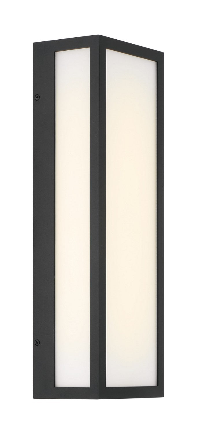 LED Outdoor Wall Sconce<br /><span style="color:#4AB0CE;">Entrega: 4-10 dias en USA</span><br /><span style="color:#4AB0CE;font-size:60%;">PREGUNTE POR ENTREGA EN PANAMA</span><br />Collection: Marlborough<br />Finish: Sand Coal Black