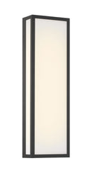 LED Outdoor Wall Sconce<br /><span style="color:#4AB0CE;">Entrega: 4-10 dias en USA</span><br /><span style="color:#4AB0CE;font-size:60%;">PREGUNTE POR ENTREGA EN PANAMA</span><br />Collection: Marlborough<br />Finish: Sand Coal Black