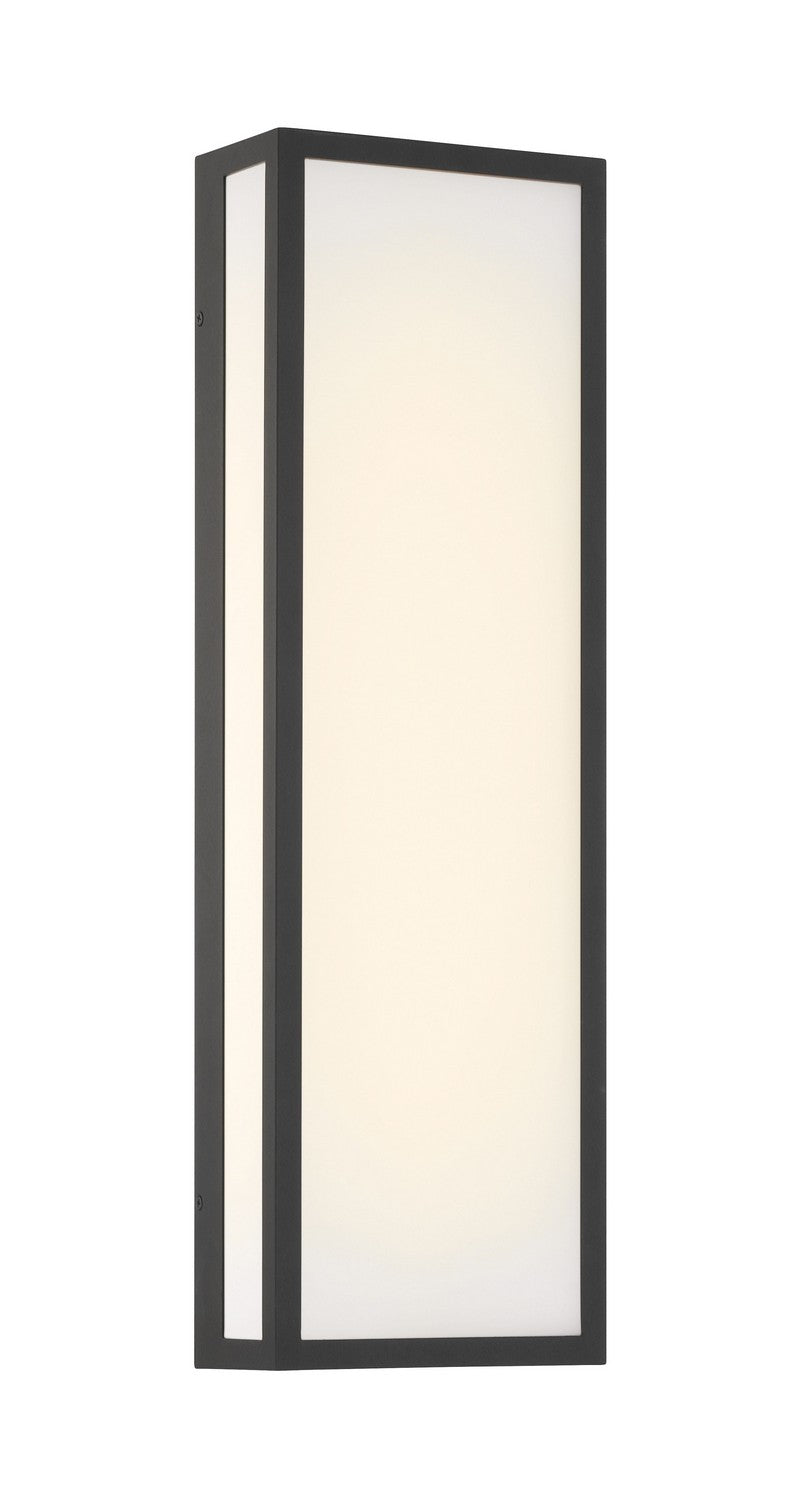 LED Outdoor Wall Sconce<br /><span style="color:#4AB0CE;">Entrega: 4-10 dias en USA</span><br /><span style="color:#4AB0CE;font-size:60%;">PREGUNTE POR ENTREGA EN PANAMA</span><br />Collection: Marlborough<br />Finish: Sand Coal Black