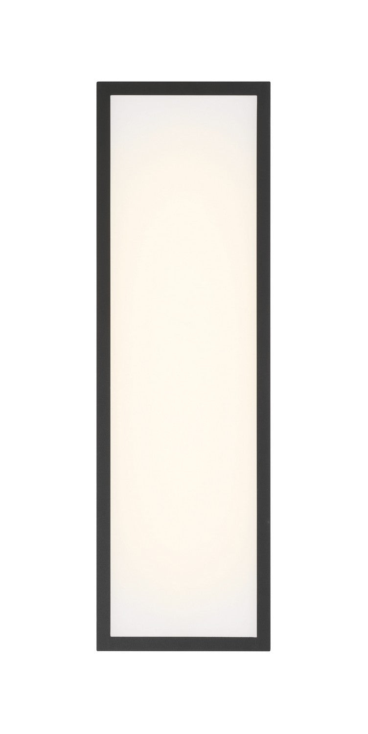 LED Outdoor Wall Sconce<br /><span style="color:#4AB0CE;">Entrega: 4-10 dias en USA</span><br /><span style="color:#4AB0CE;font-size:60%;">PREGUNTE POR ENTREGA EN PANAMA</span><br />Collection: Marlborough<br />Finish: Sand Coal Black