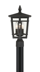 Minka-Lavery - 77905-66 - Three Light Outdoor Post Mount - Fieldstone - Sand Coal Black