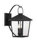 Four Light Outdoor Wall Sconce<br /><span style="color:#4AB0CE;">Entrega: 4-10 dias en USA</span><br /><span style="color:#4AB0CE;font-size:60%;">PREGUNTE POR ENTREGA EN PANAMA</span><br />Collection: Parkside<br />Finish: Sand Coal Black
