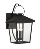 Four Light Outdoor Wall Sconce<br /><span style="color:#4AB0CE;">Entrega: 4-10 dias en USA</span><br /><span style="color:#4AB0CE;font-size:60%;">PREGUNTE POR ENTREGA EN PANAMA</span><br />Collection: Parkside<br />Finish: Sand Coal Black