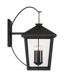 Minka-Lavery - 78002-66 - Four Light Outdoor Wall Sconce - Parkside - Sand Coal Black