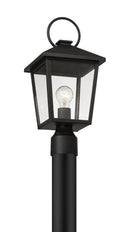 One Light Outdoor Post Mount<br /><span style="color:#4AB0CE;">Entrega: 4-10 dias en USA</span><br /><span style="color:#4AB0CE;font-size:60%;">PREGUNTE POR ENTREGA EN PANAMA</span><br />Collection: Parkside<br />Finish: Sand Coal Black