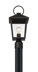 One Light Outdoor Post Mount<br /><span style="color:#4AB0CE;">Entrega: 4-10 dias en USA</span><br /><span style="color:#4AB0CE;font-size:60%;">PREGUNTE POR ENTREGA EN PANAMA</span><br />Collection: Parkside<br />Finish: Sand Coal Black
