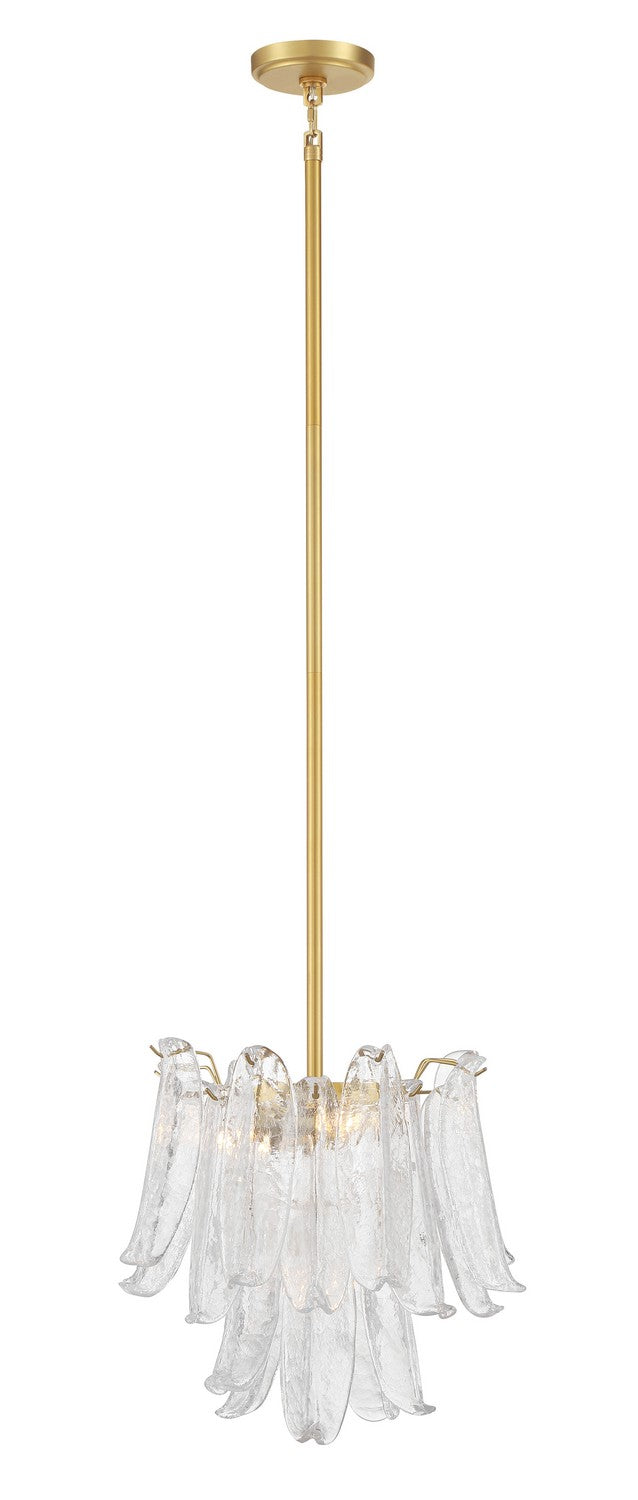 Four Light Chandelier<br /><span style="color:#4AB0CE;">Entrega: 4-10 dias en USA</span><br /><span style="color:#4AB0CE;font-size:60%;">PREGUNTE POR ENTREGA EN PANAMA</span><br />Collection: Regent<br />Finish: Legacy Brass