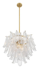 Nine Light Chandelier<br /><span style="color:#4AB0CE;">Entrega: 4-10 dias en USA</span><br /><span style="color:#4AB0CE;font-size:60%;">PREGUNTE POR ENTREGA EN PANAMA</span><br />Collection: Regent<br />Finish: Legacy Brass