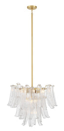Nine Light Chandelier<br /><span style="color:#4AB0CE;">Entrega: 4-10 dias en USA</span><br /><span style="color:#4AB0CE;font-size:60%;">PREGUNTE POR ENTREGA EN PANAMA</span><br />Collection: Regent<br />Finish: Legacy Brass