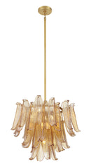 Nine Light Chandelier<br /><span style="color:#4AB0CE;">Entrega: 4-10 dias en USA</span><br /><span style="color:#4AB0CE;font-size:60%;">PREGUNTE POR ENTREGA EN PANAMA</span><br />Collection: Regent<br />Finish: Legacy Brass