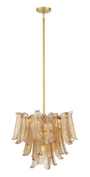 Nine Light Chandelier<br /><span style="color:#4AB0CE;">Entrega: 4-10 dias en USA</span><br /><span style="color:#4AB0CE;font-size:60%;">PREGUNTE POR ENTREGA EN PANAMA</span><br />Collection: Regent<br />Finish: Legacy Brass