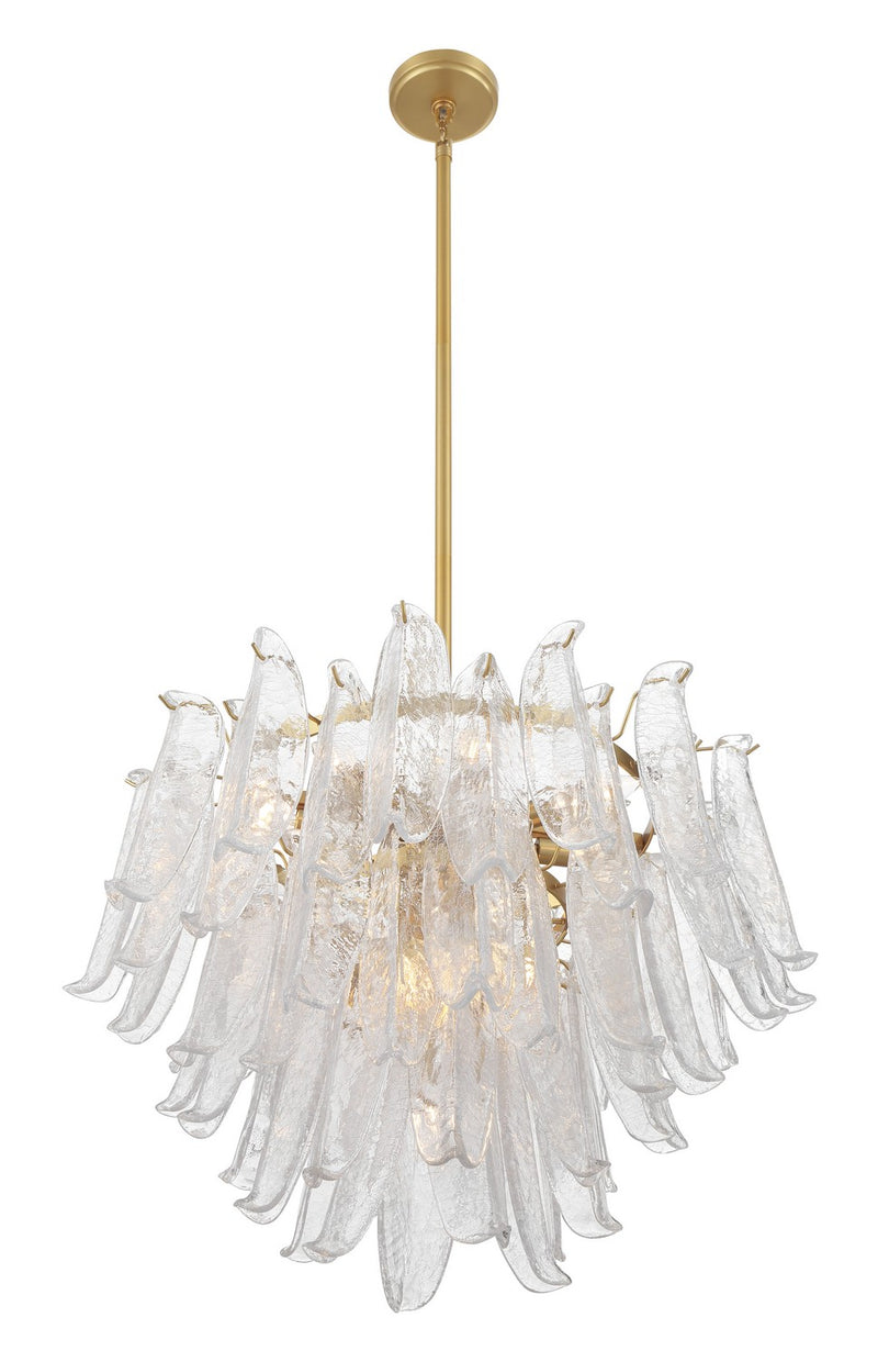 13 Light Chandelier<br /><span style="color:#4AB0CE;">Entrega: 4-10 dias en USA</span><br /><span style="color:#4AB0CE;font-size:60%;">PREGUNTE POR ENTREGA EN PANAMA</span><br />Collection: Regent<br />Finish: Legacy Brass
