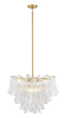 13 Light Chandelier<br /><span style="color:#4AB0CE;">Entrega: 4-10 dias en USA</span><br /><span style="color:#4AB0CE;font-size:60%;">PREGUNTE POR ENTREGA EN PANAMA</span><br />Collection: Regent<br />Finish: Legacy Brass