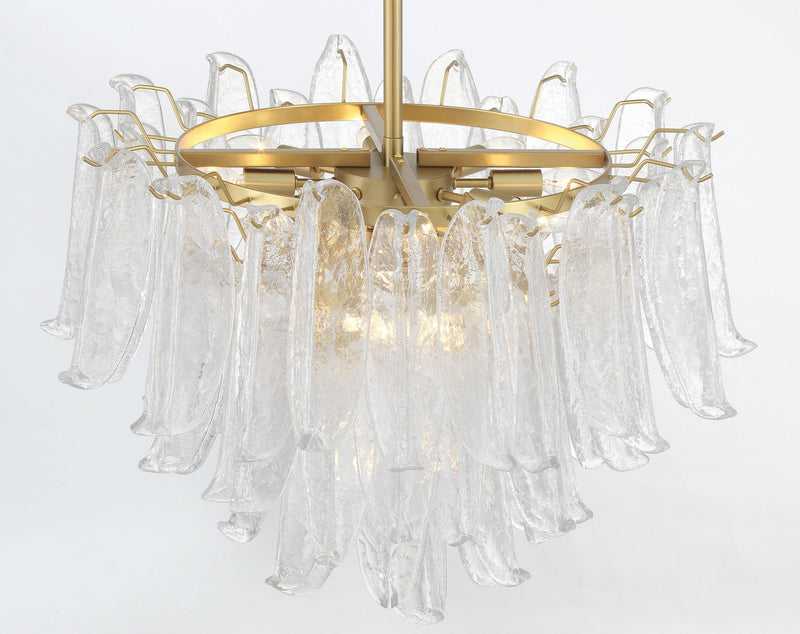 13 Light Chandelier<br /><span style="color:#4AB0CE;">Entrega: 4-10 dias en USA</span><br /><span style="color:#4AB0CE;font-size:60%;">PREGUNTE POR ENTREGA EN PANAMA</span><br />Collection: Regent<br />Finish: Legacy Brass