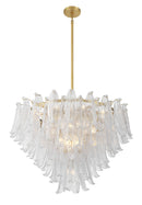 17 Light Chandelier<br /><span style="color:#4AB0CE;">Entrega: 4-10 dias en USA</span><br /><span style="color:#4AB0CE;font-size:60%;">PREGUNTE POR ENTREGA EN PANAMA</span><br />Collection: Regent<br />Finish: Legacy Brass