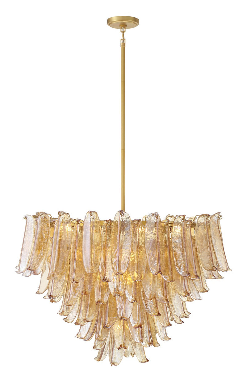 17 Light Chandelier<br /><span style="color:#4AB0CE;">Entrega: 4-10 dias en USA</span><br /><span style="color:#4AB0CE;font-size:60%;">PREGUNTE POR ENTREGA EN PANAMA</span><br />Collection: Regent<br />Finish: Legacy Brass