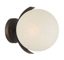 One Light Wall Sconce<br /><span style="color:#4AB0CE;">Entrega: 4-10 dias en USA</span><br /><span style="color:#4AB0CE;font-size:60%;">PREGUNTE POR ENTREGA EN PANAMA</span><br />Collection: Vino<br />Finish: Dark Bronze