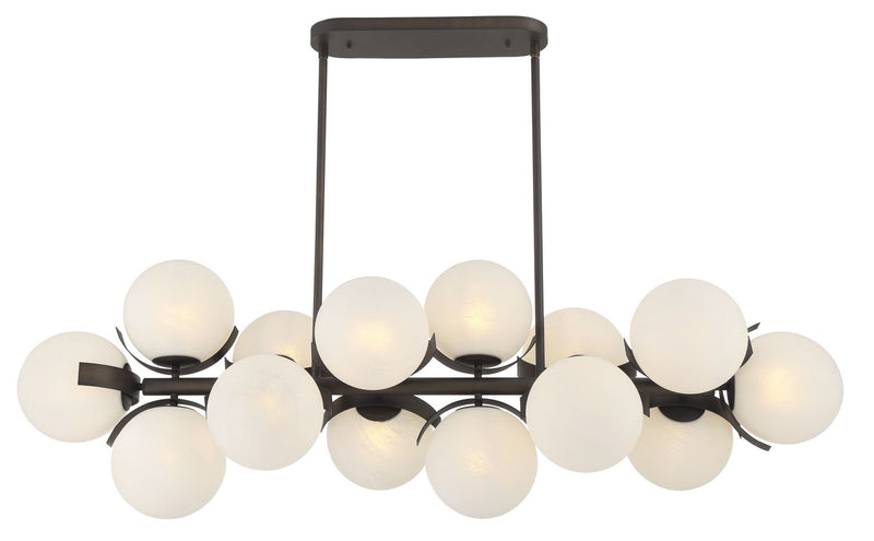 14 Light Island Pendant<br /><span style="color:#4AB0CE;">Entrega: 4-10 dias en USA</span><br /><span style="color:#4AB0CE;font-size:60%;">PREGUNTE POR ENTREGA EN PANAMA</span><br />Collection: Vino<br />Finish: Dark Bronze