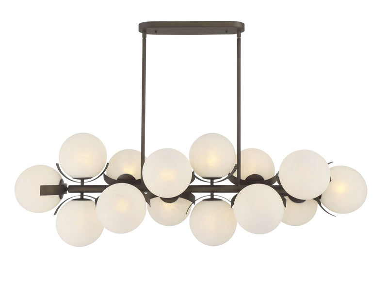 14 Light Island Pendant<br /><span style="color:#4AB0CE;">Entrega: 4-10 dias en USA</span><br /><span style="color:#4AB0CE;font-size:60%;">PREGUNTE POR ENTREGA EN PANAMA</span><br />Collection: Vino<br />Finish: Dark Bronze