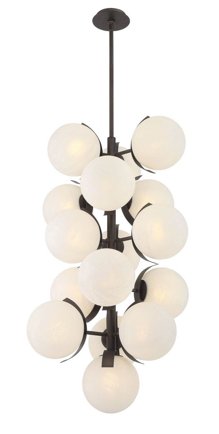 16 Light Pendant<br /><span style="color:#4AB0CE;">Entrega: 4-10 dias en USA</span><br /><span style="color:#4AB0CE;font-size:60%;">PREGUNTE POR ENTREGA EN PANAMA</span><br />Collection: Vino<br />Finish: Dark Bronze