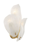 Three Light Wall Sconce<br /><span style="color:#4AB0CE;">Entrega: 4-10 dias en USA</span><br /><span style="color:#4AB0CE;font-size:60%;">PREGUNTE POR ENTREGA EN PANAMA</span><br />Collection: Orchid<br />Finish: Legacy Brass