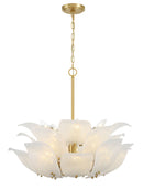 Ten Light Pendant<br /><span style="color:#4AB0CE;">Entrega: 4-10 dias en USA</span><br /><span style="color:#4AB0CE;font-size:60%;">PREGUNTE POR ENTREGA EN PANAMA</span><br />Collection: Orchid<br />Finish: Legacy Brass