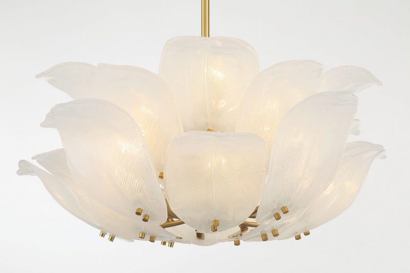 Ten Light Pendant<br /><span style="color:#4AB0CE;">Entrega: 4-10 dias en USA</span><br /><span style="color:#4AB0CE;font-size:60%;">PREGUNTE POR ENTREGA EN PANAMA</span><br />Collection: Orchid<br />Finish: Legacy Brass